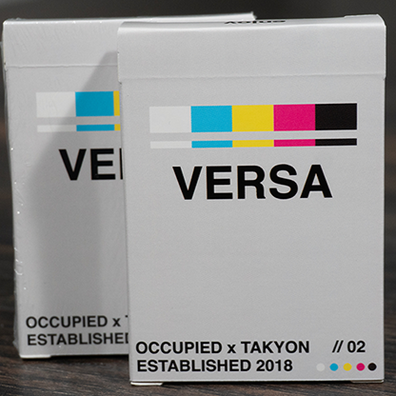 VERSA Playing Cards by Occupied Cards and Takyon Cards